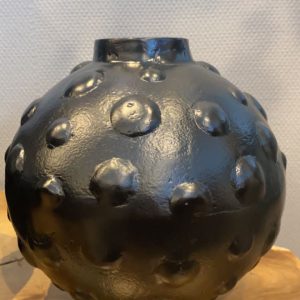 Vaas zwart 19x19x19cm