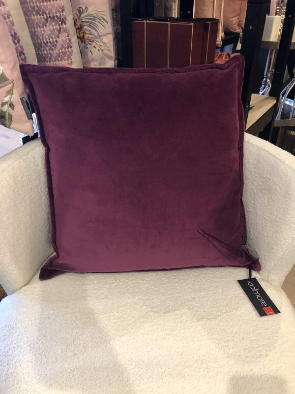 Kussen Ruby velvet 50x50